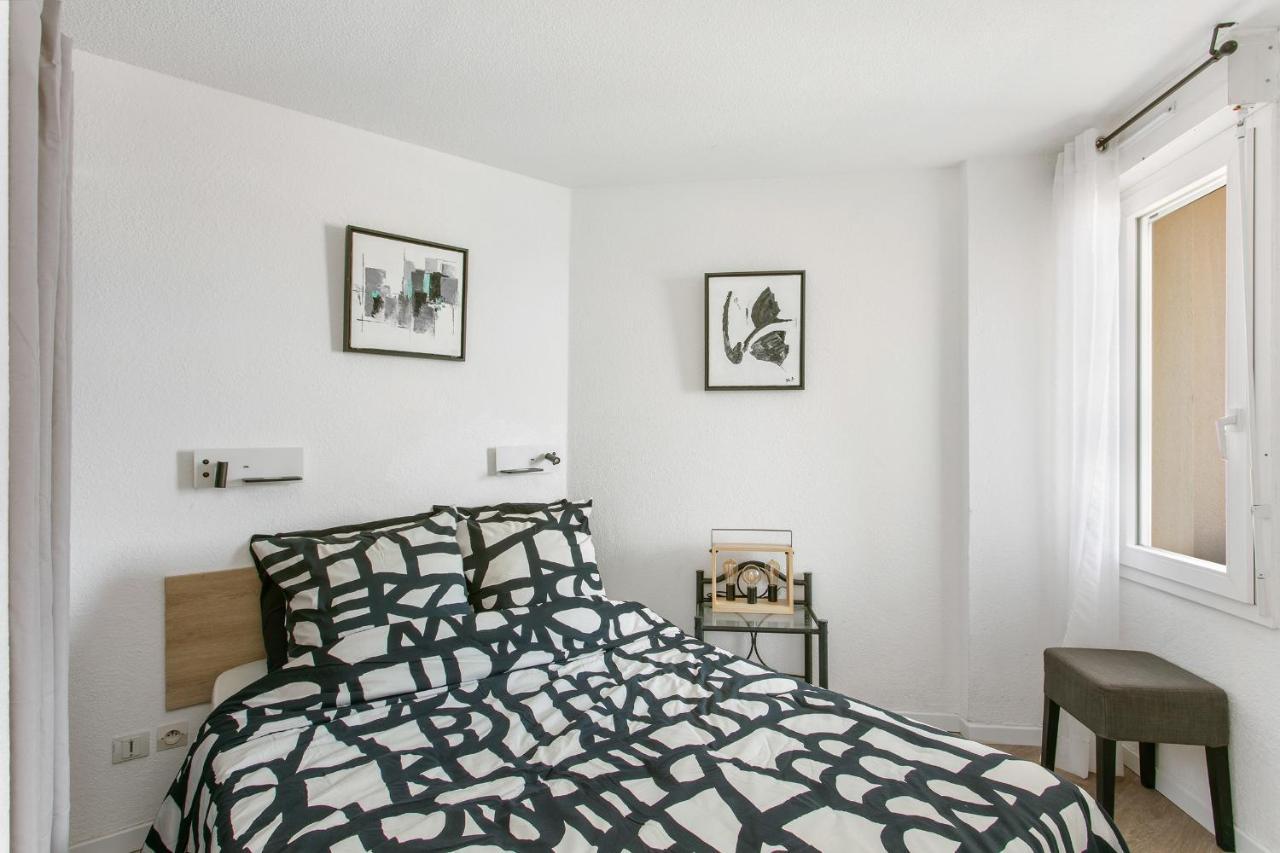 Appartement T3 Terrasse Vue Sur Mer, Piscine, Parking, Wifi Et Clim Sete Ngoại thất bức ảnh
